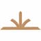 Ekena Millwork Richland Timber Gable Bracket, Western Red Cedar, 48"W x 22"H x 1 1/2"D x 3 1/2"F, 11/12 Pitch GBW048X22X0204RIC00SWR - alternate 1